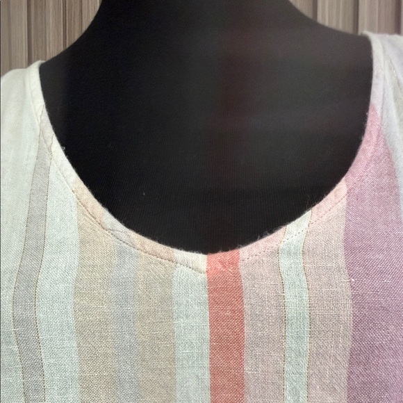 Rails Multicolor Striped Ruffle Tank Top - Picture 4 of 11